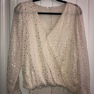Wild Honey Star Wrap Blouse 💫